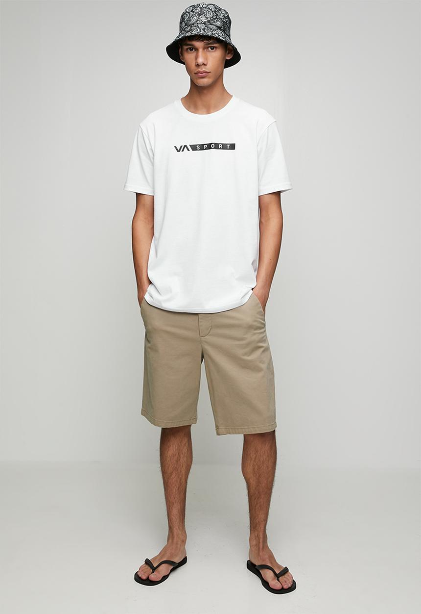 RVCA - RVCA SPORT SHORT SLEEVE - WHITE