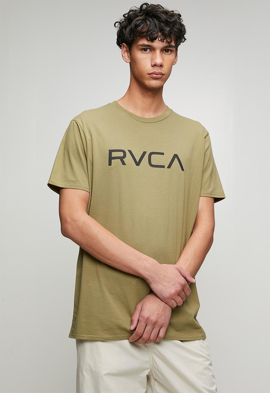 RVCA - RVCA Big Logo T-Shirt - Covert Green