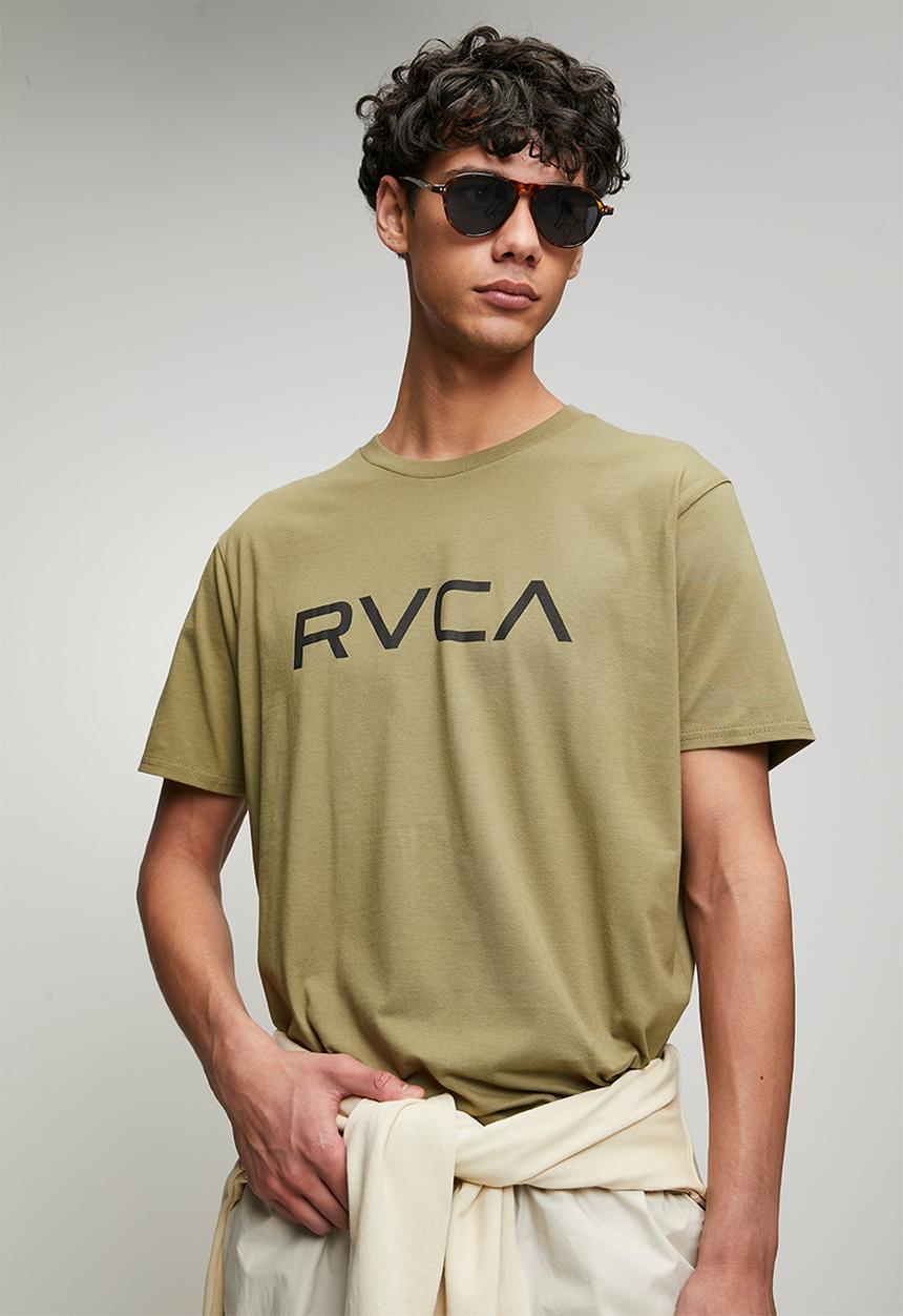 RVCA - RVCA Big Logo T-Shirt - Covert Green