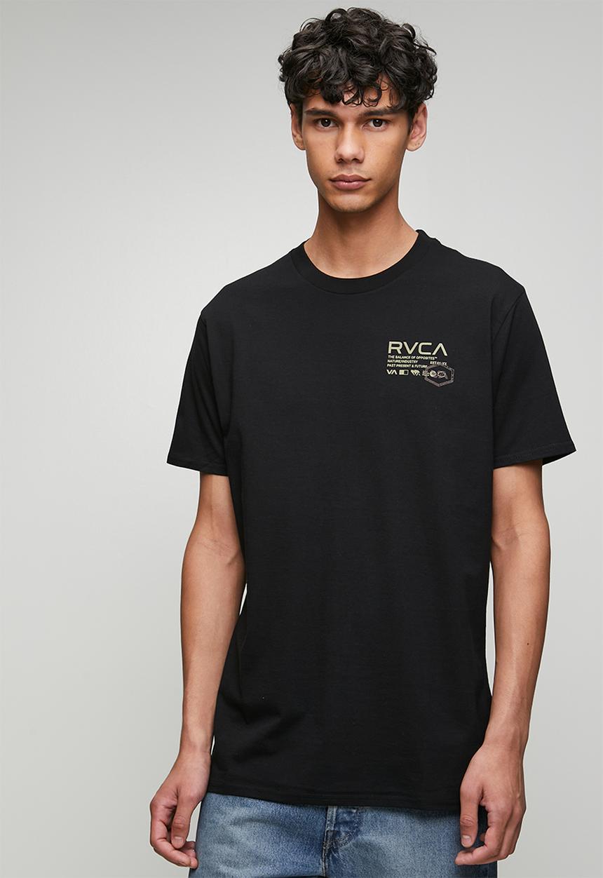 RVCA - Hex Over Graphic T-Shirt - Black