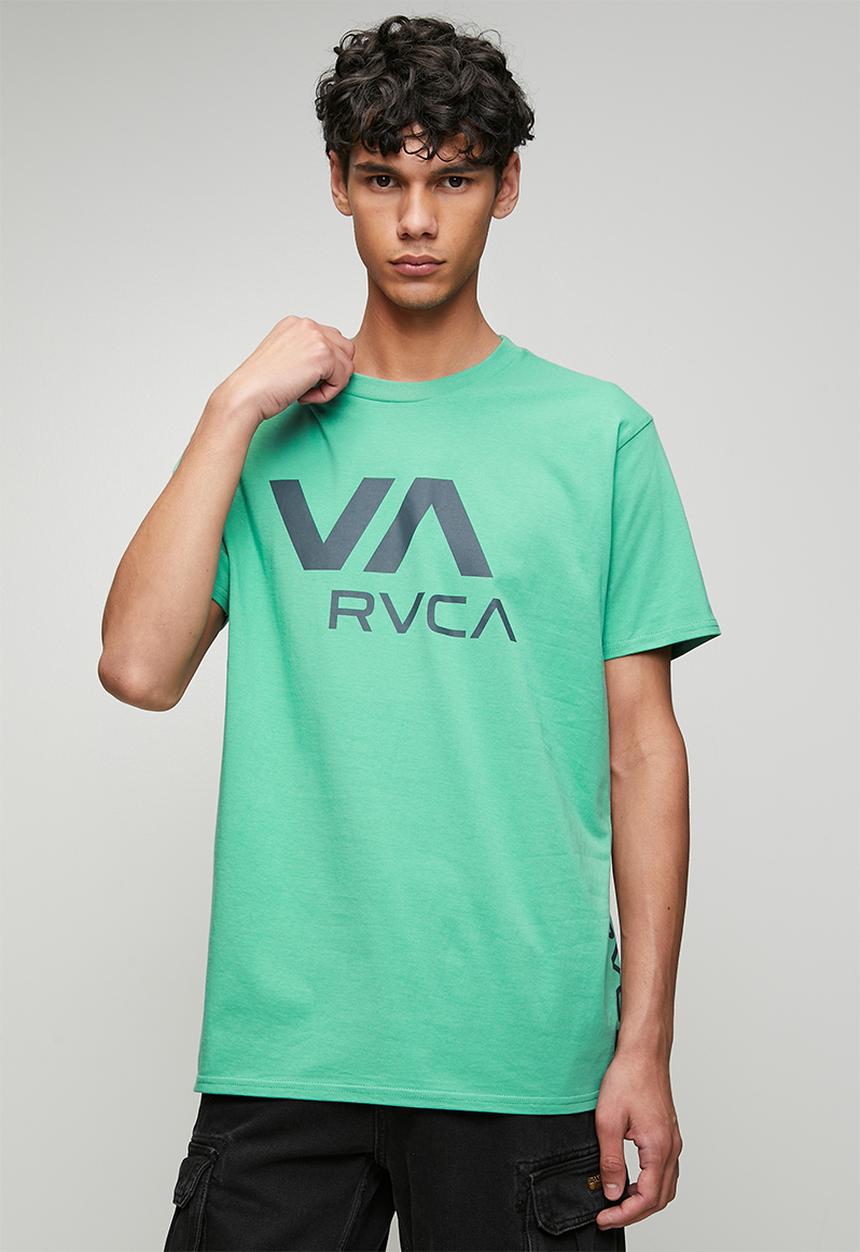 RVCA - RVCA VA Logo T-Shirt - Green