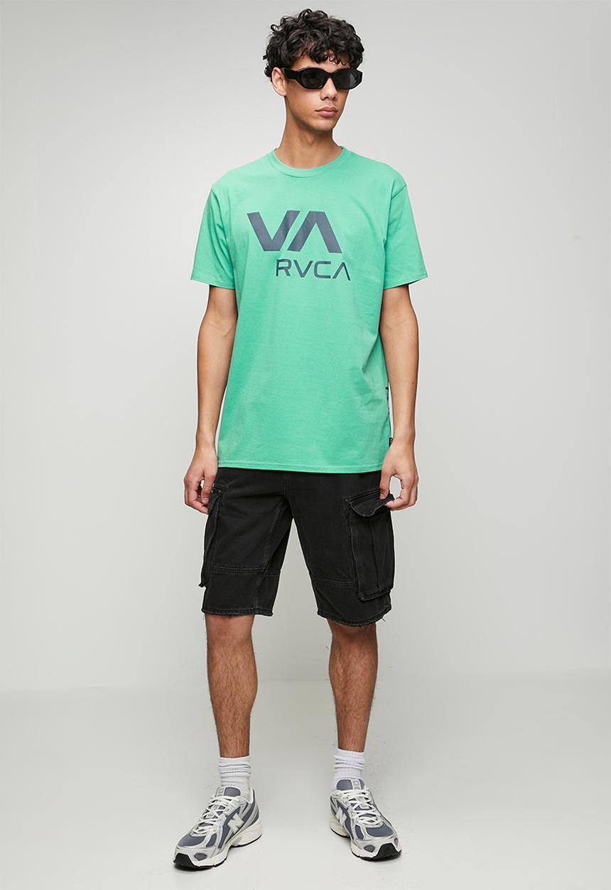 RVCA - RVCA VA Logo T-Shirt - Green