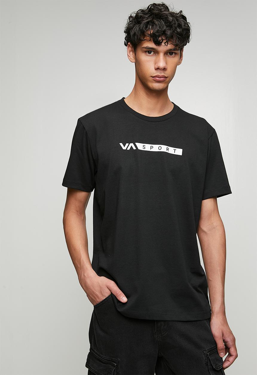 RVCA - RVCA SPORT SHORT SLEEVE - BLACK