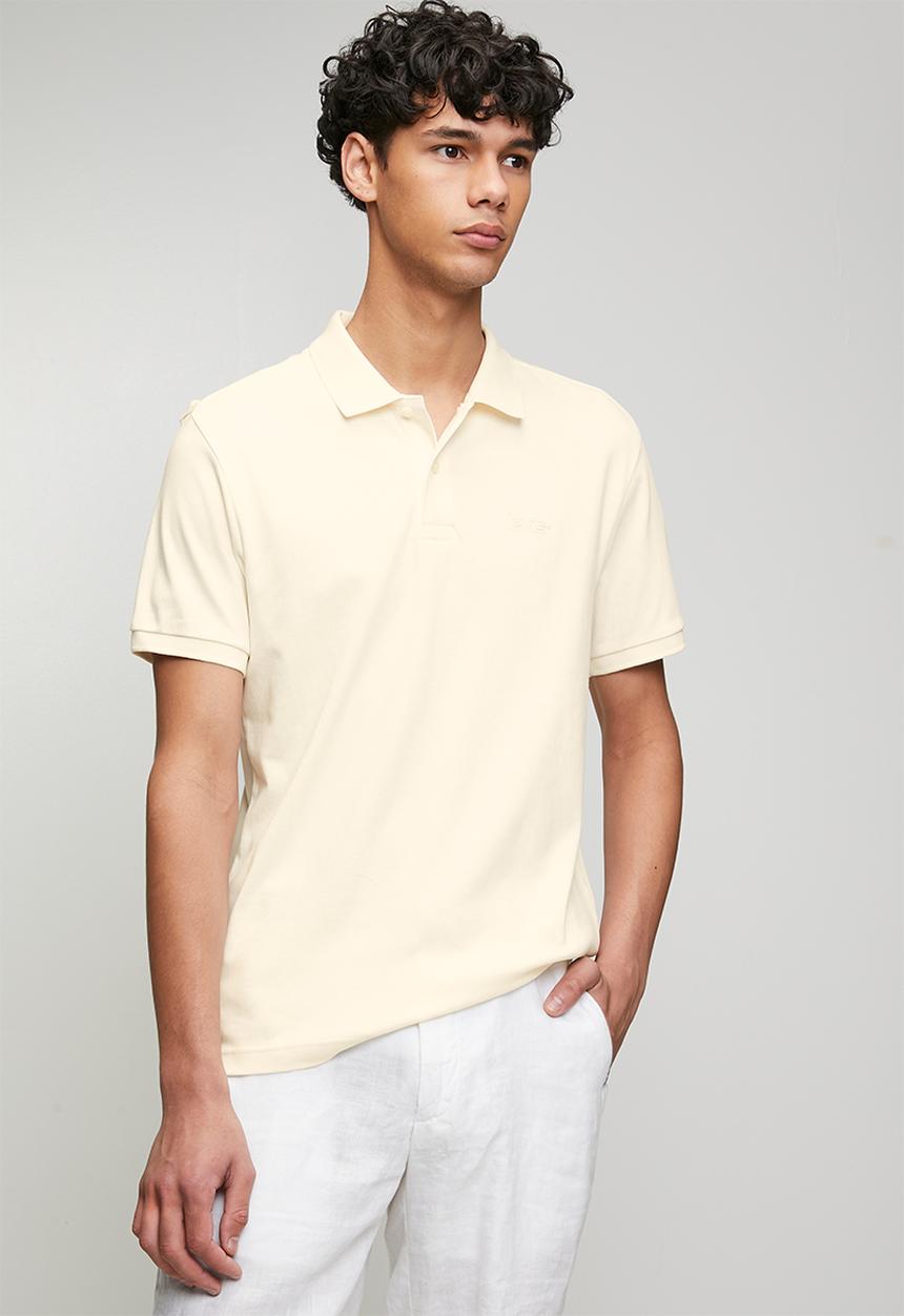 Levi’s® - Sp solid interlock polo - white / off white