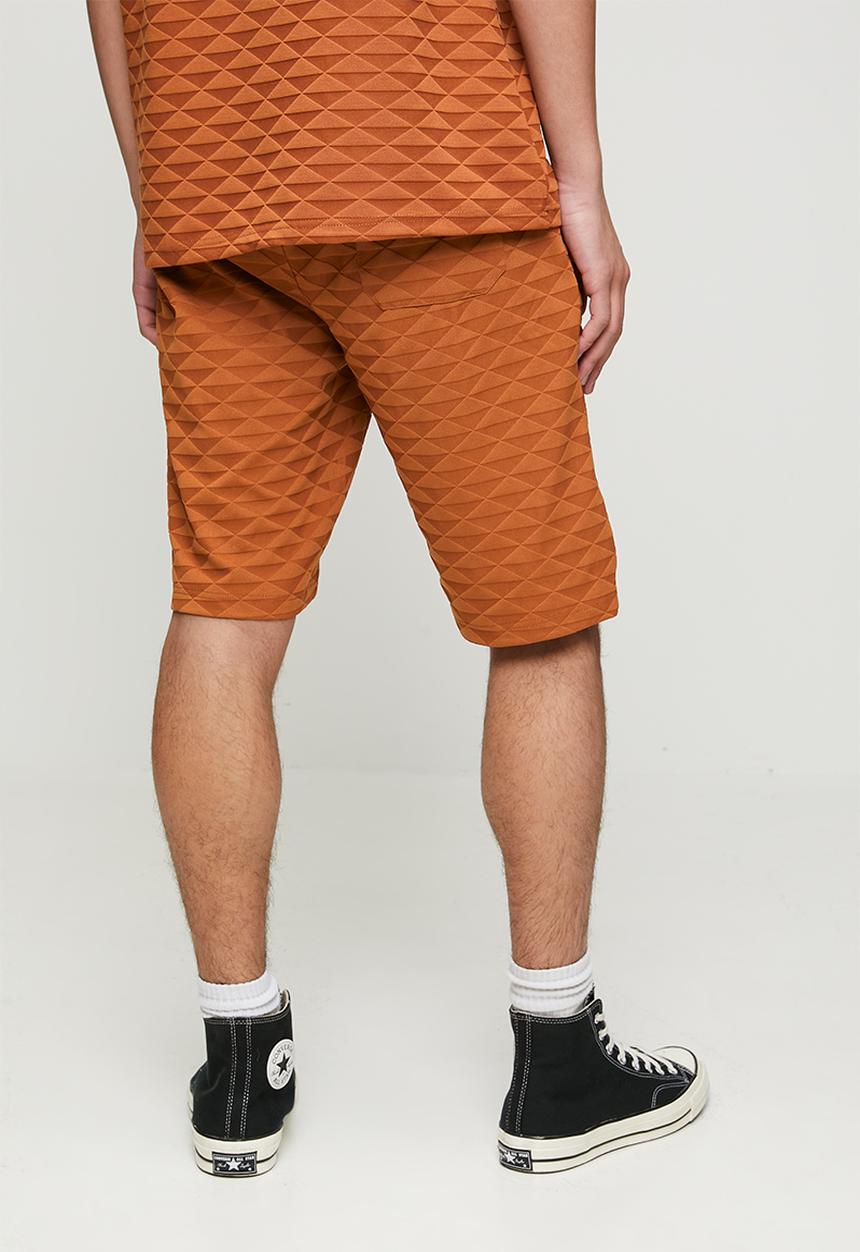 SOVIET - Side Pocket Short-Caramel