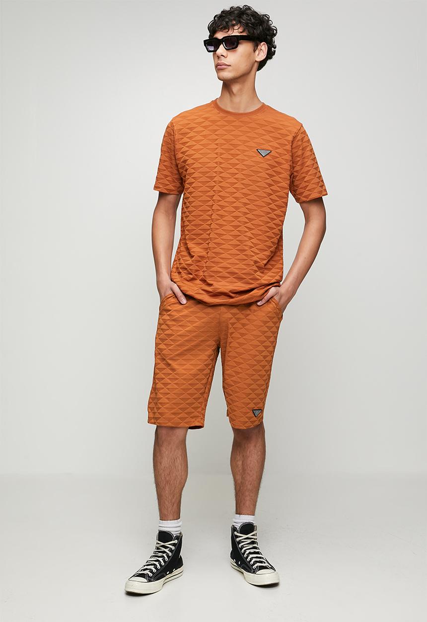 SOVIET - Side Pocket Short-Caramel