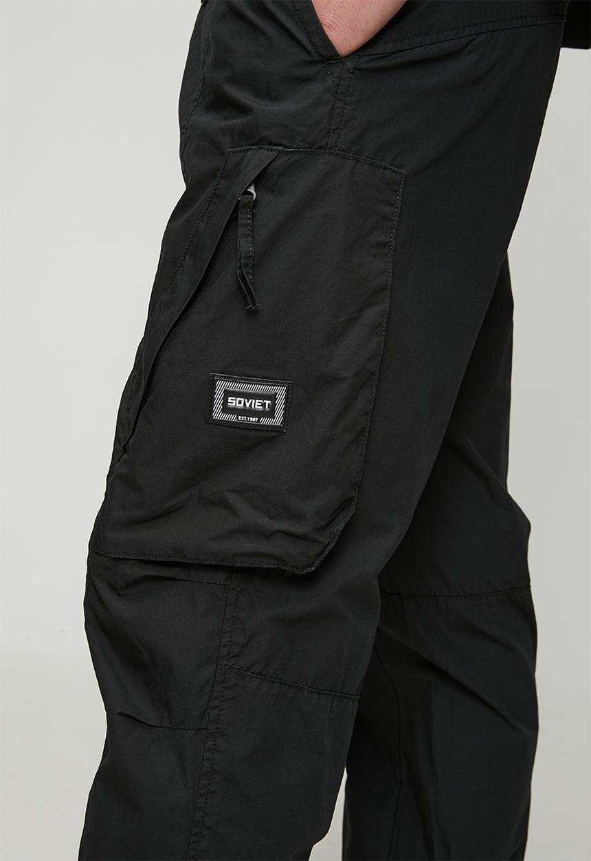 SOVIET - Nylon Fashion Jogger - Black