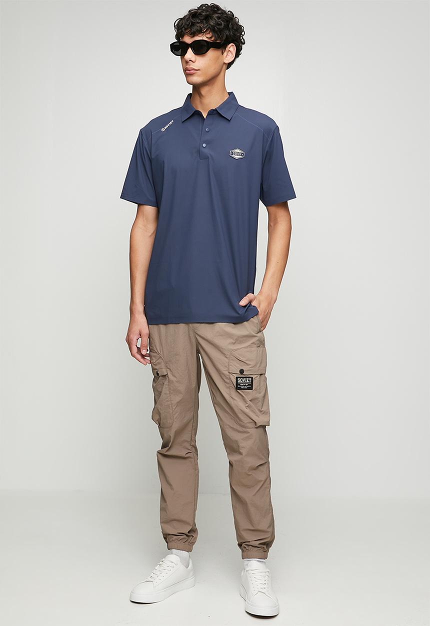 SOVIET - Nylon Cargo Pant-Taupe