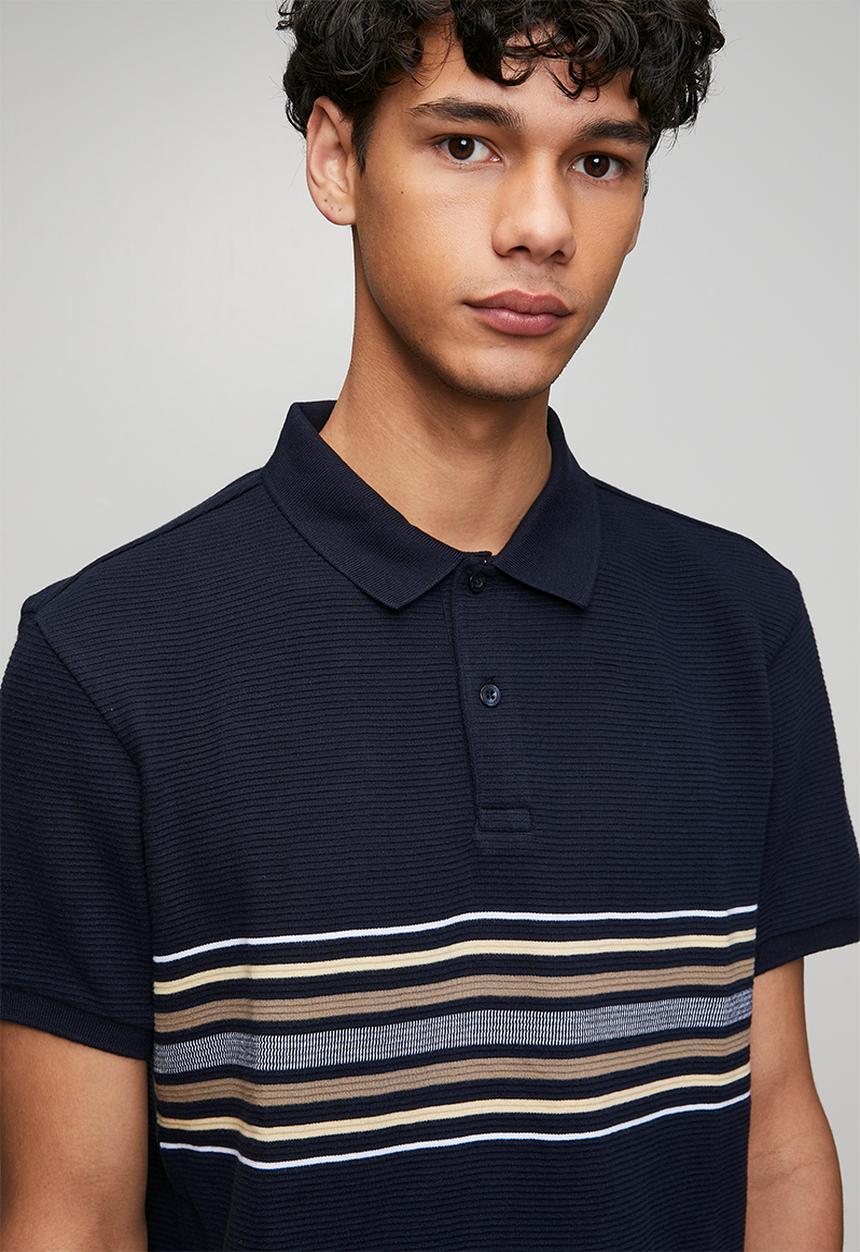 Levi’s® - Ottoman indie stripe polo - navy