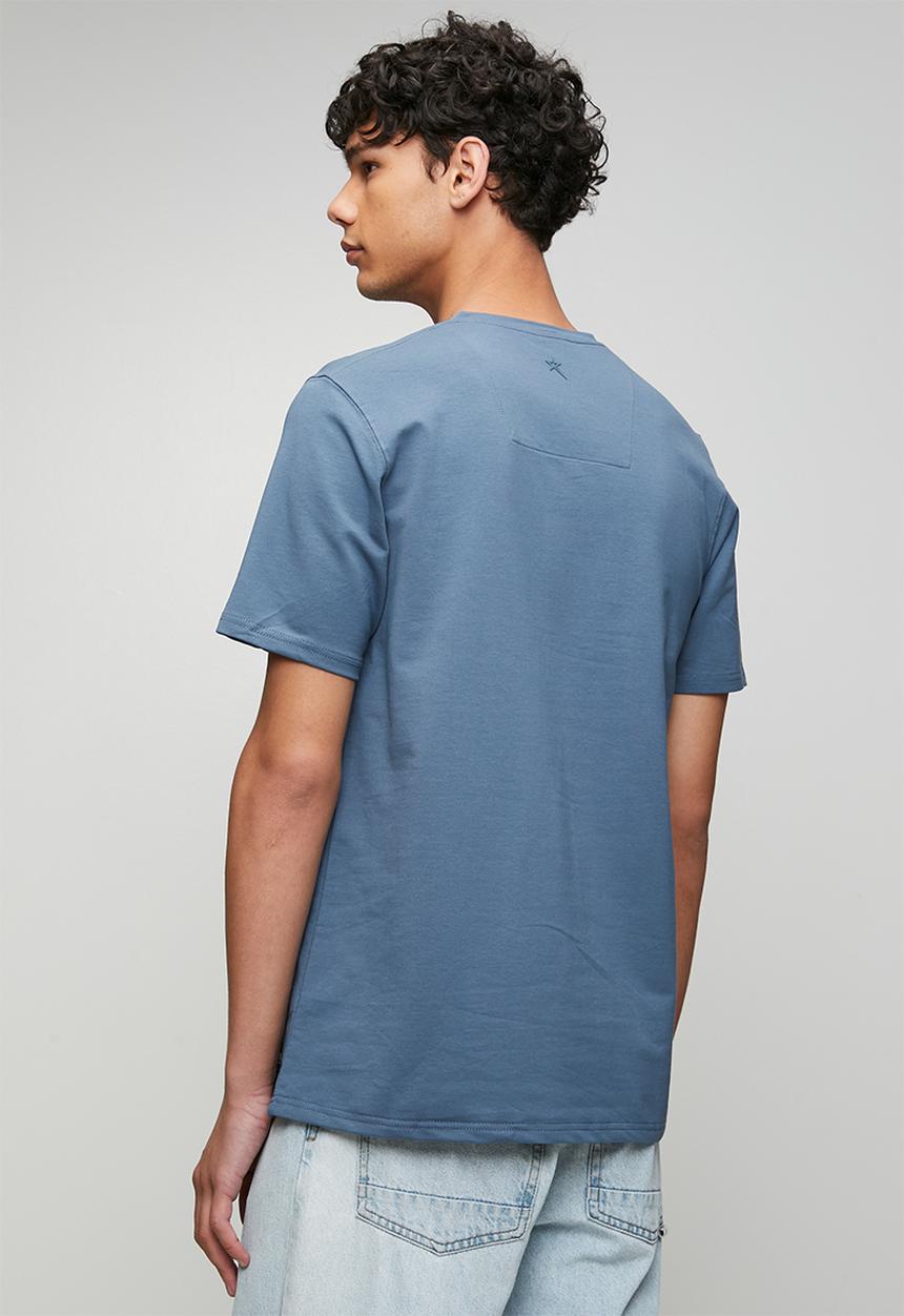 SOVIET - V-Neck Fashion T-Shirt - Airforce