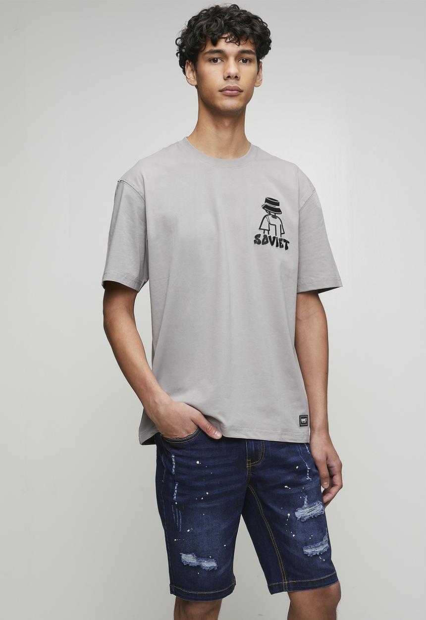 SOVIET - Denim Short - Dark Indigo