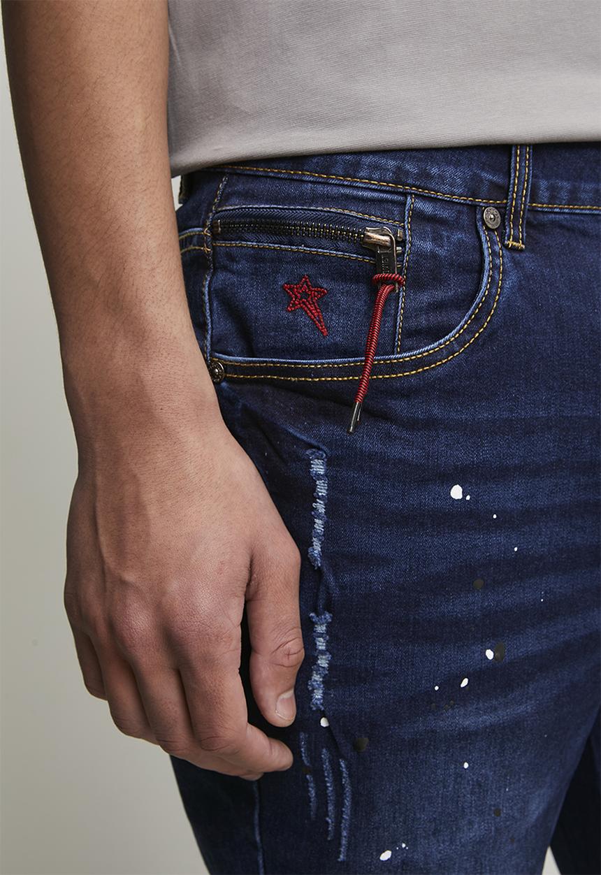 SOVIET - Denim Short - Dark Indigo