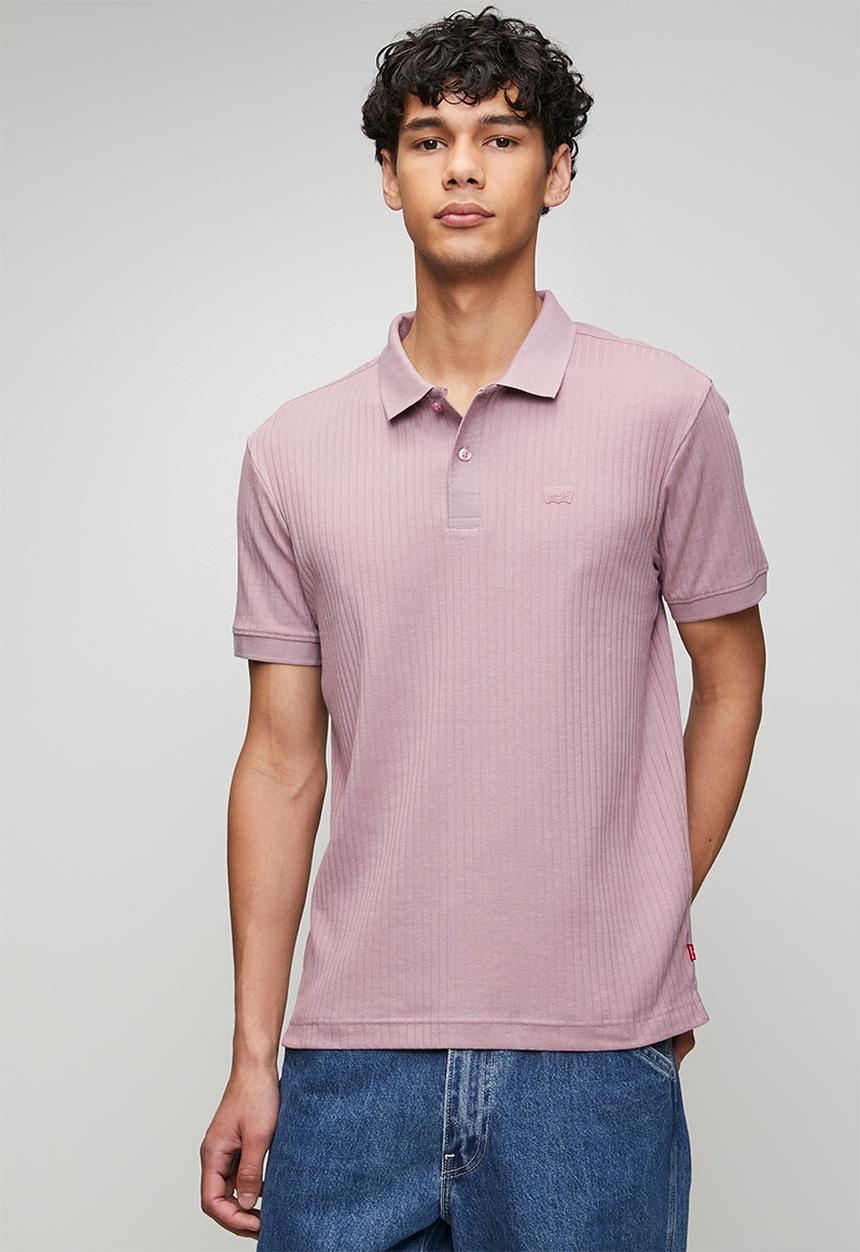 Levi’s® - Classic varigated ribs polo - pink