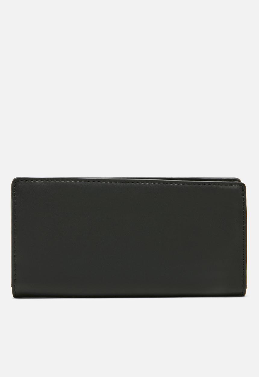 Anne Klein - Bifold Continental - Black/Oatmilk Multi