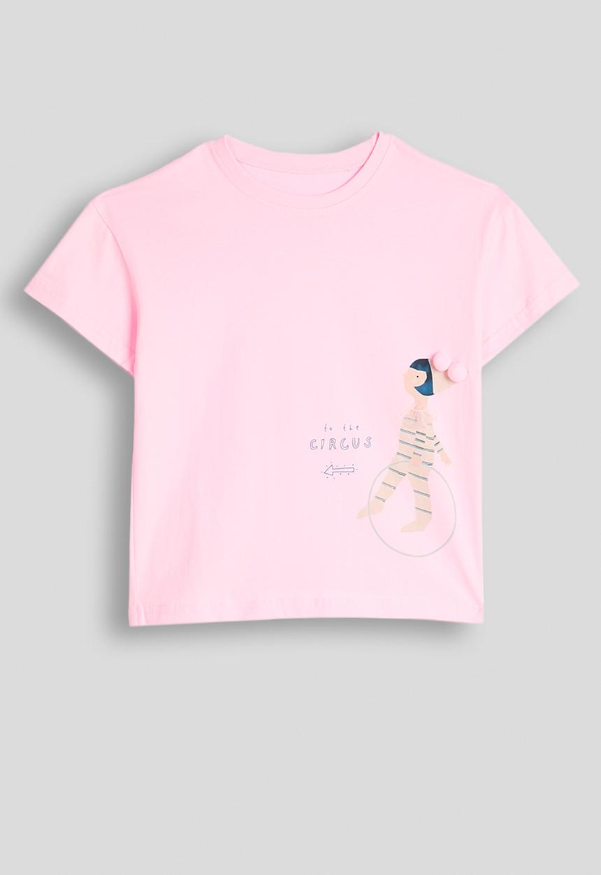 Pop Candy - Circus character tee - pink