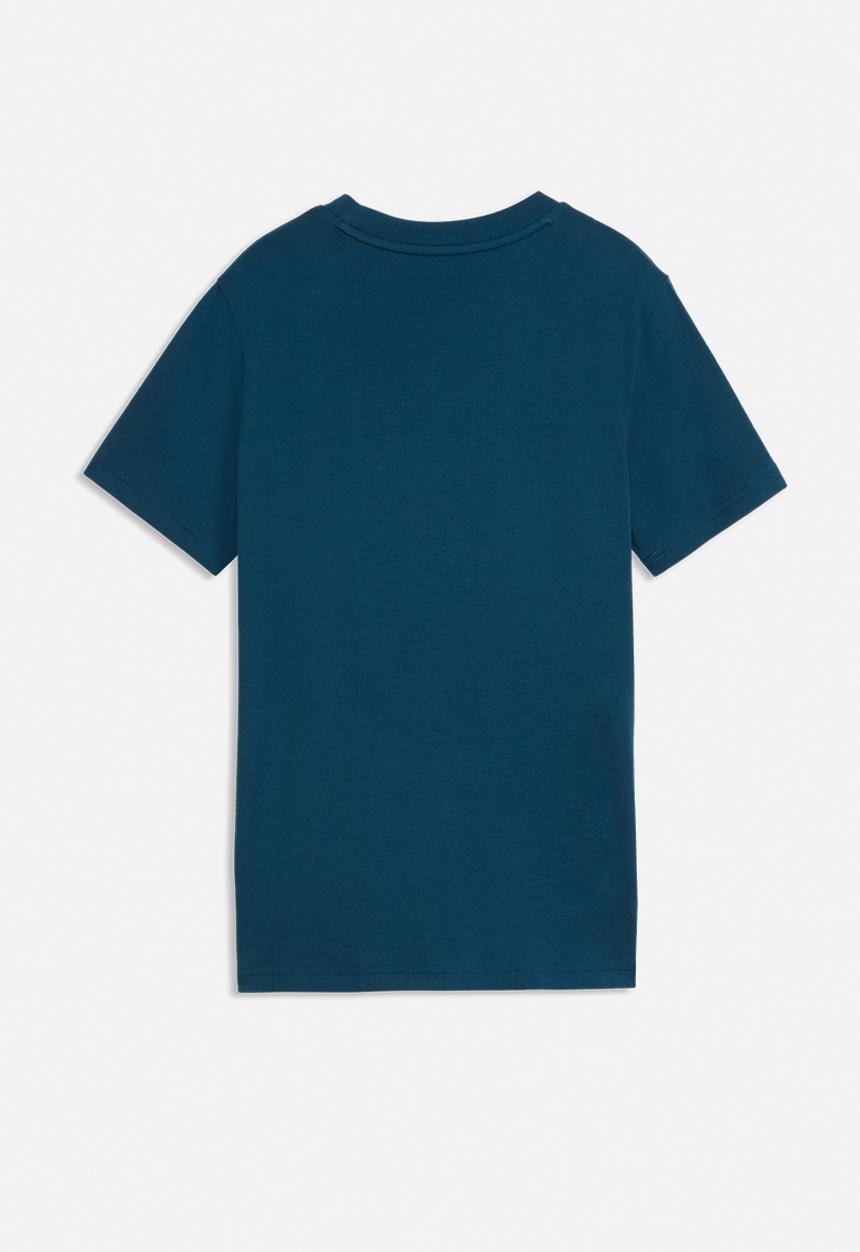 PUMA - Graphic Relaxed Brand Tee B - Midnight Petrol