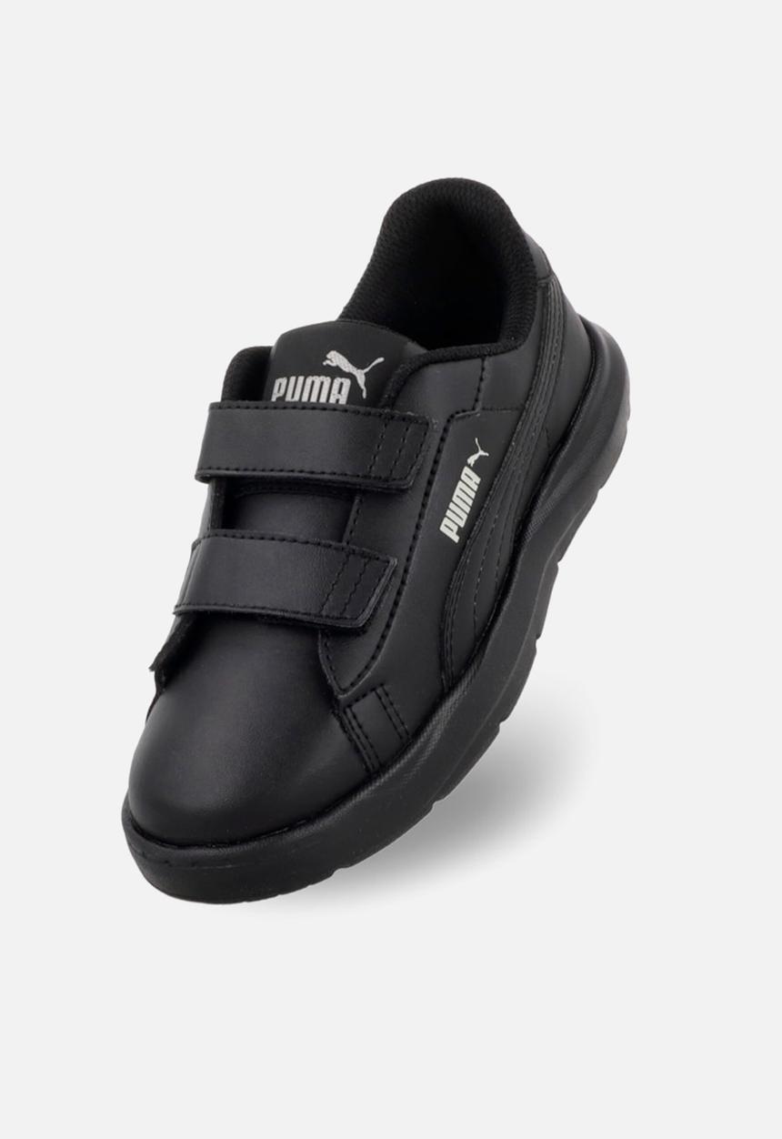 PUMA - Evolve Court 2.0 V Ps Zadp - Puma Black-Feather Grey