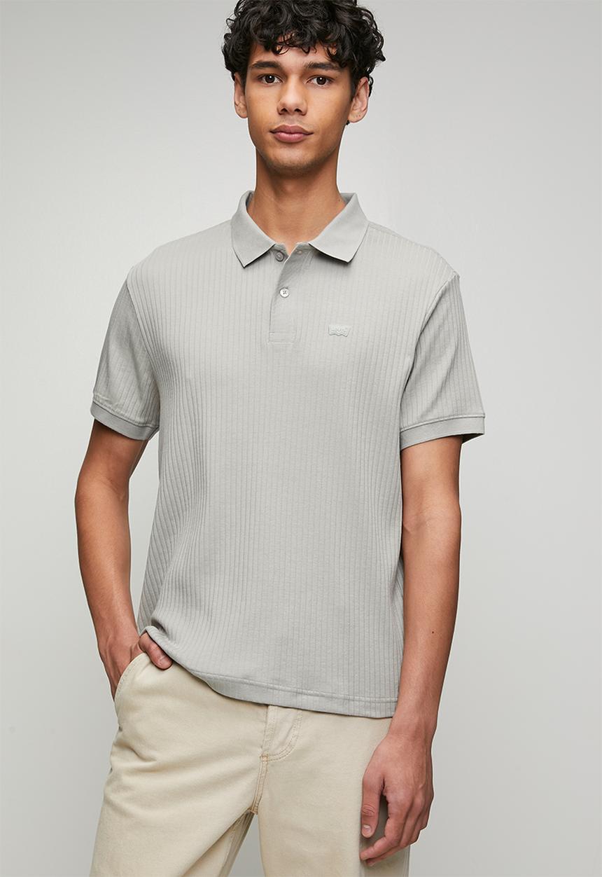 Levi’s® - Classic varigated ribs polo - grey