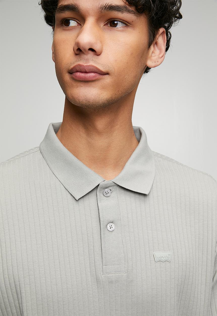 Levi’s® - Classic varigated ribs polo - grey