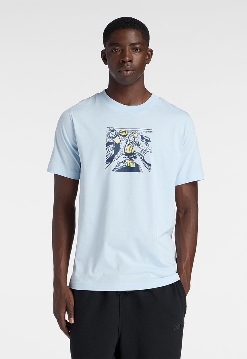 New Balance  - Break T-Shirt - Blue
