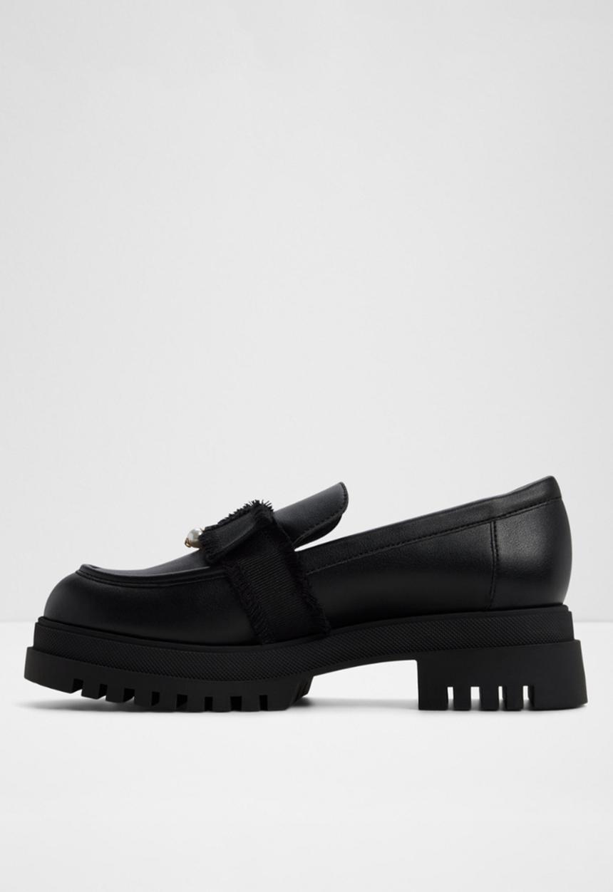 ALDO - Theatric platform loafer - black