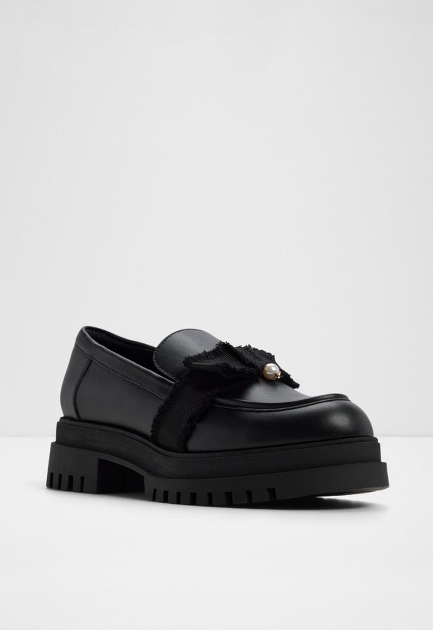 ALDO - Theatric platform loafer - black