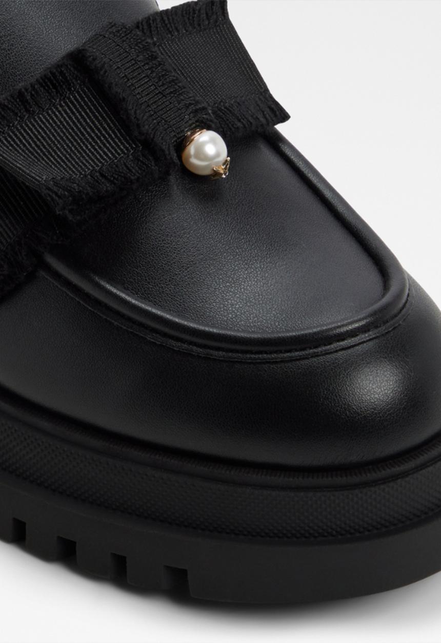 ALDO - Theatric platform loafer - black