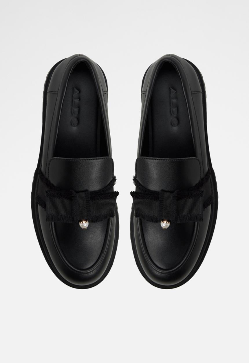 ALDO - Theatric platform loafer - black
