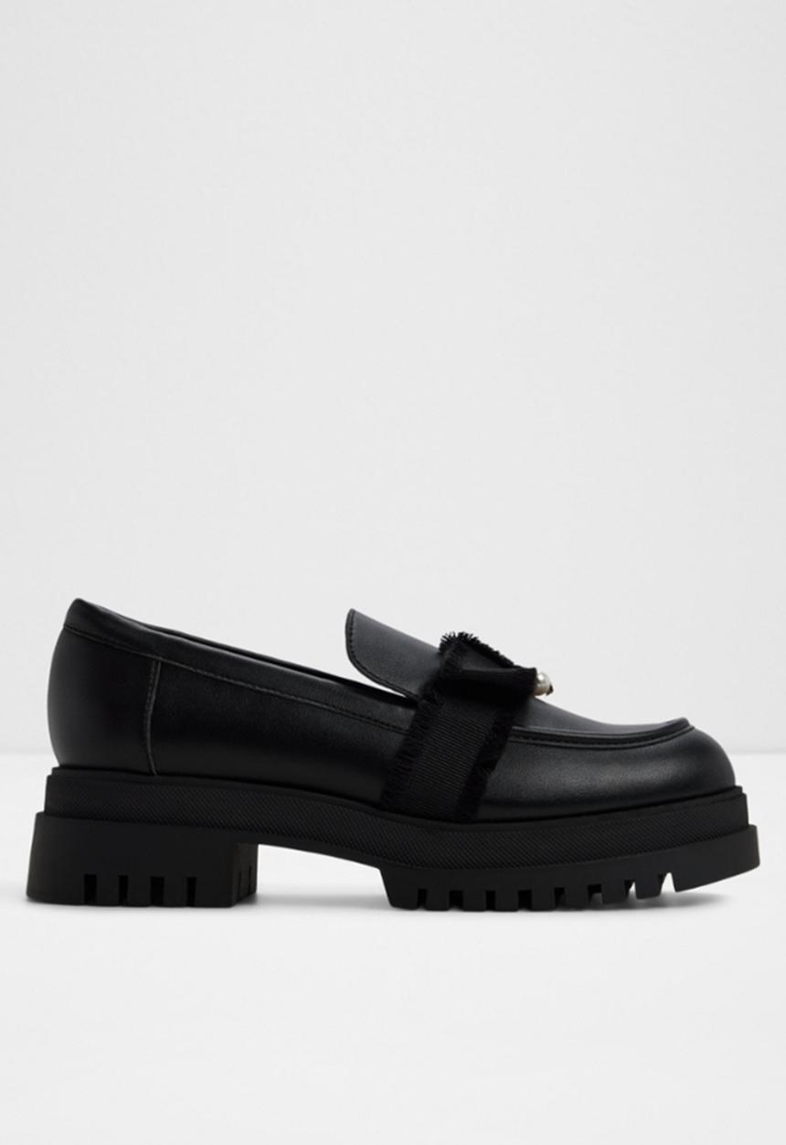 ALDO - Theatric platform loafer - black
