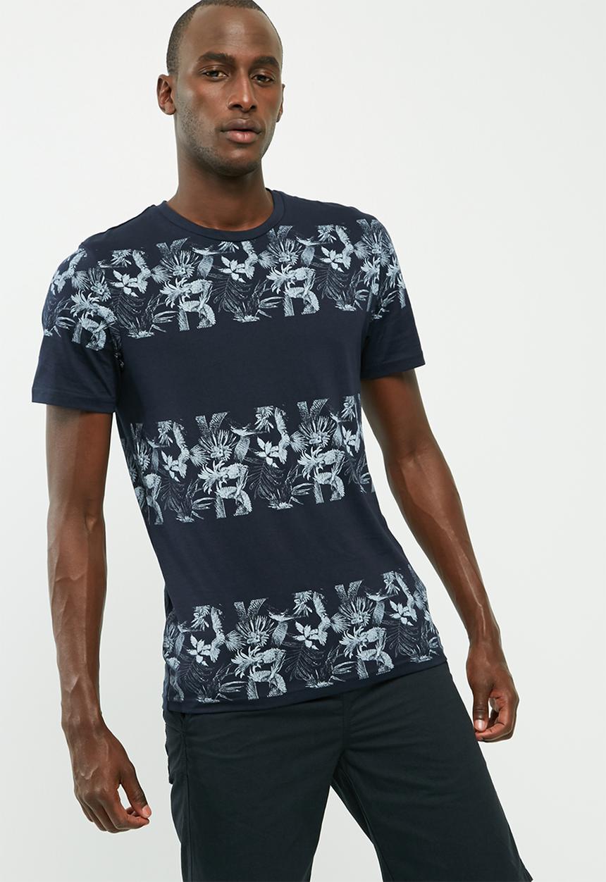 PRODUKT - Indigo flower tee s/s