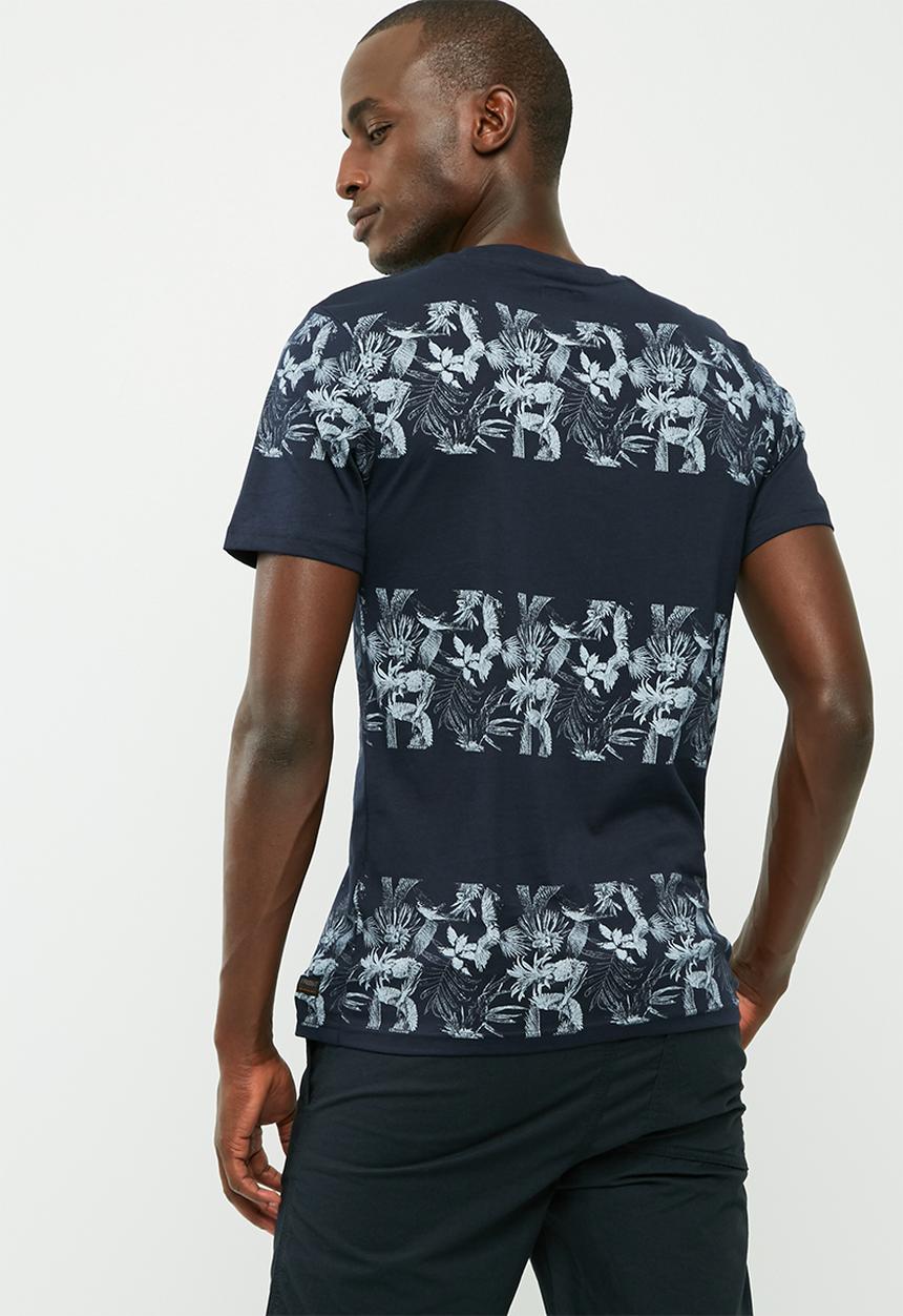 PRODUKT - Indigo flower tee s/s