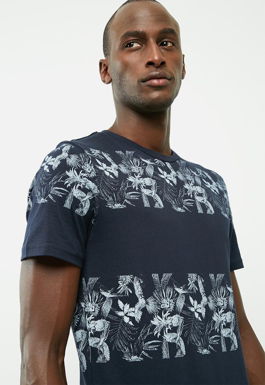PRODUKT - Indigo flower tee s/s
