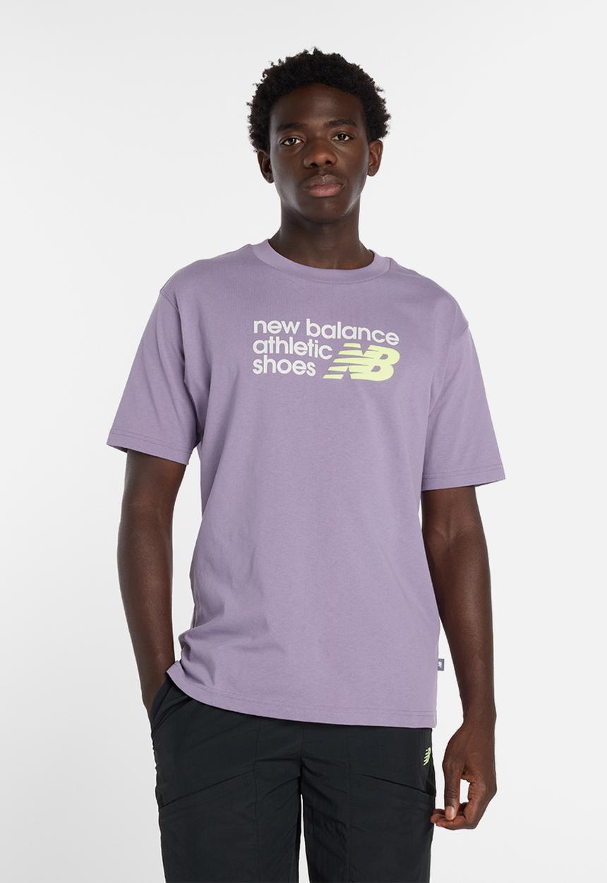 New Balance  - Athletics Premium Relaxed T-shirt- Violet