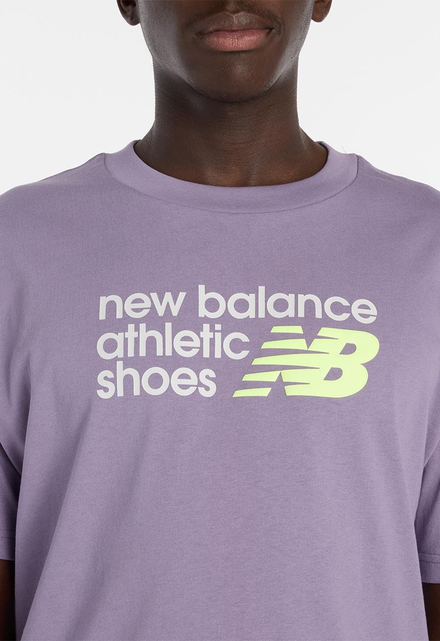 New Balance  - Athletics Premium Relaxed T-shirt- Violet