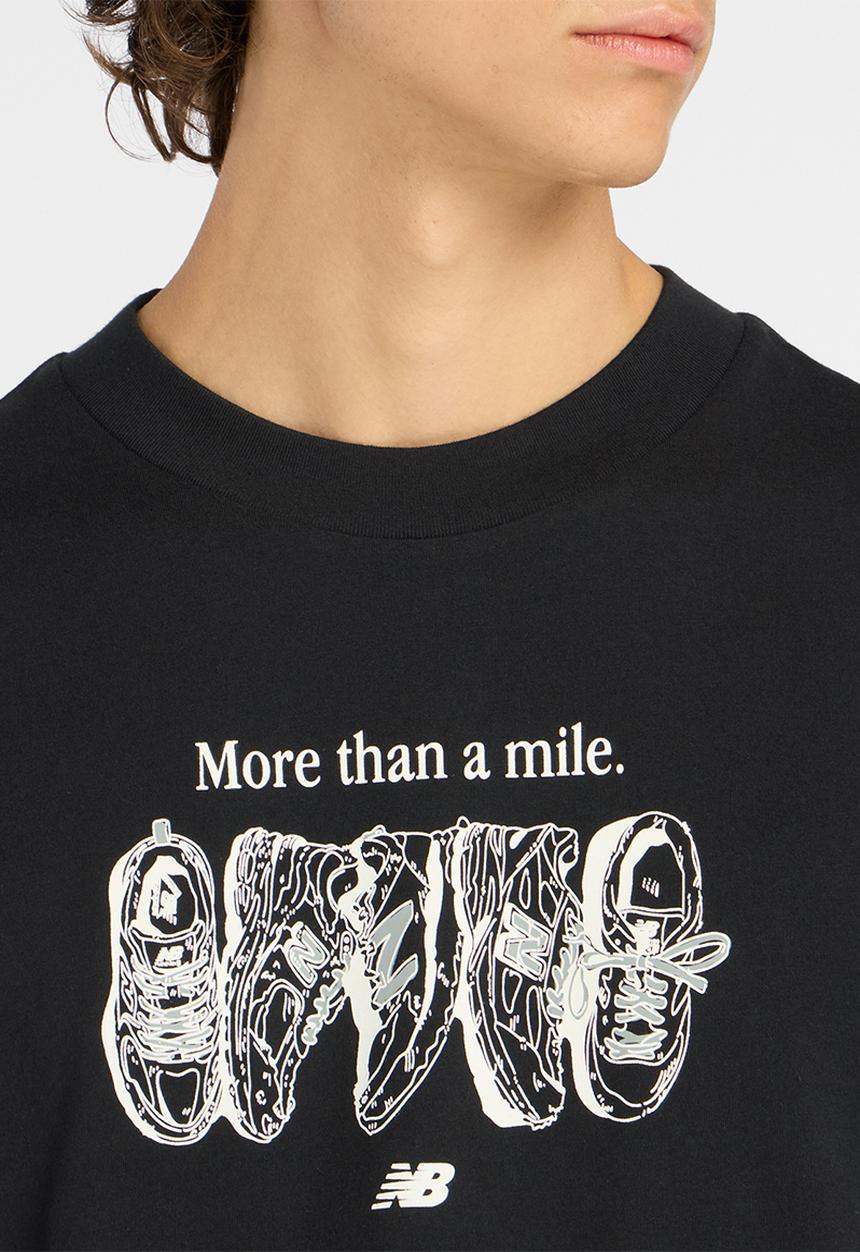 New Balance  - Miler T-Shirt - Black