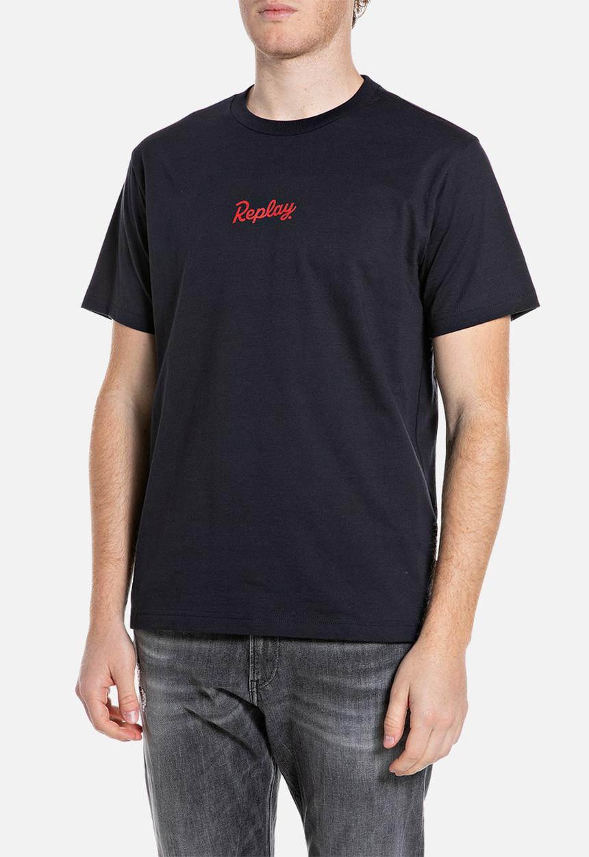 Replay - Heritage Graphic T-Shirt - Black