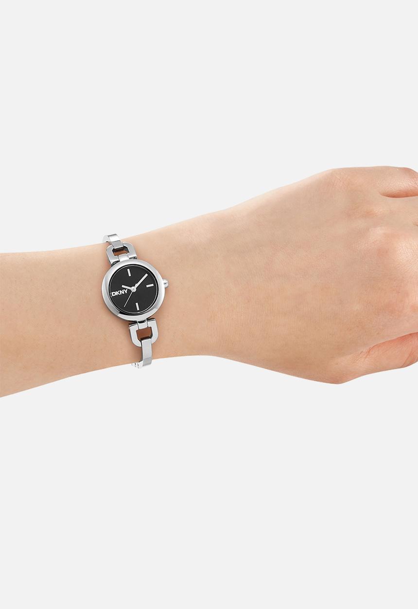 DKNY - DKNY Open Link DK1L161M0035 - Black/Silver