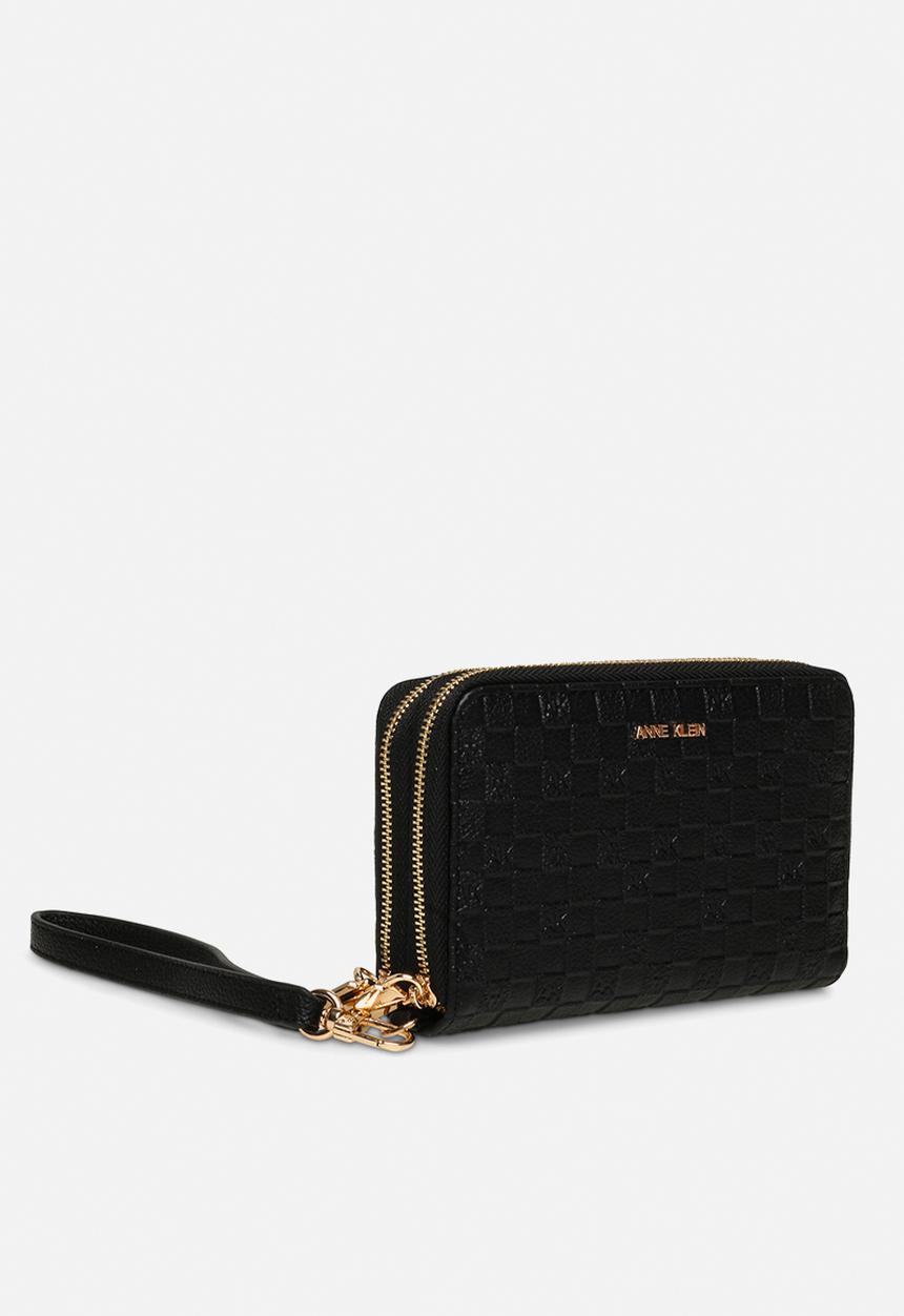 Anne Klein - Double Zip Around - Black