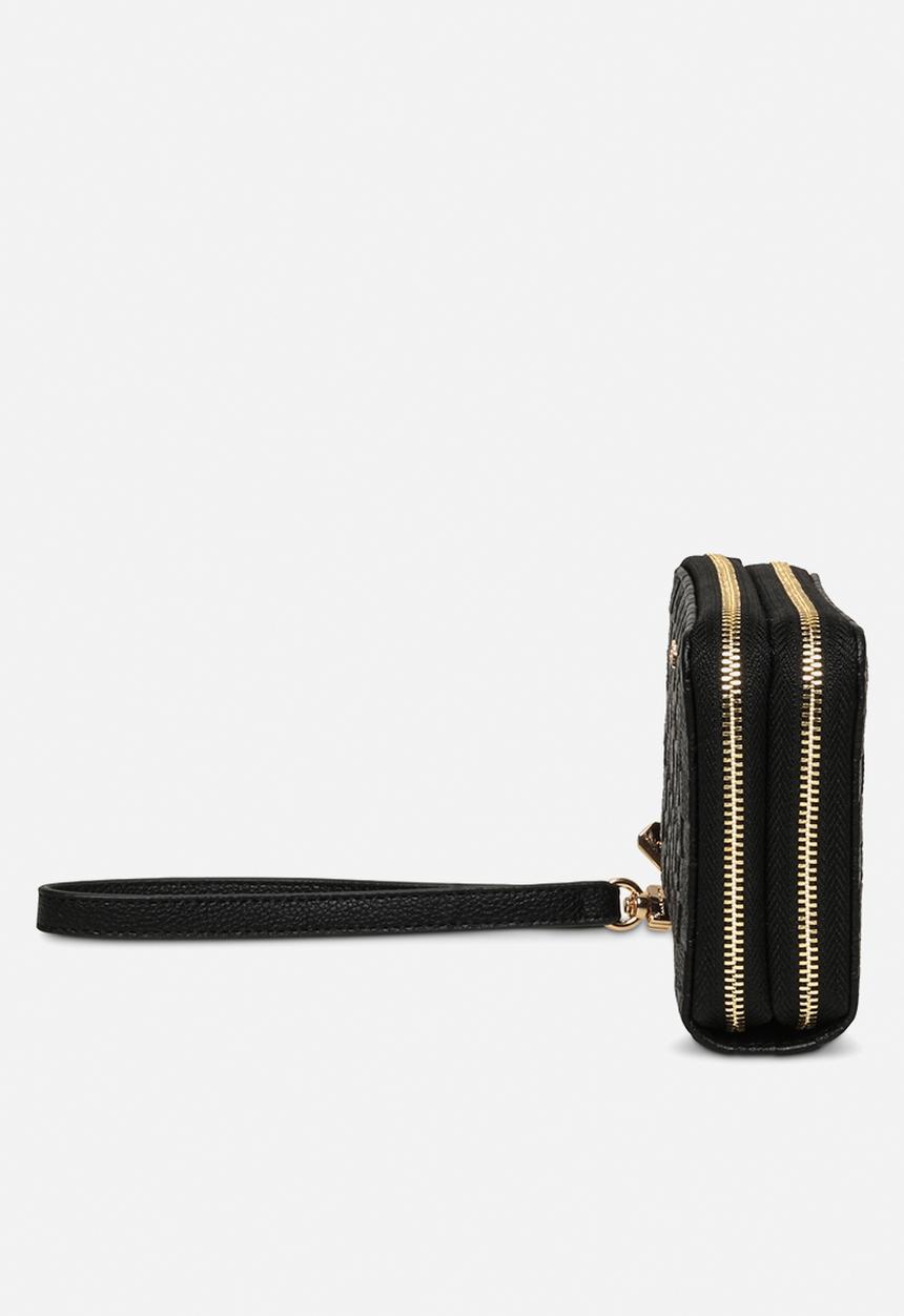 Anne Klein - Double Zip Around - Black