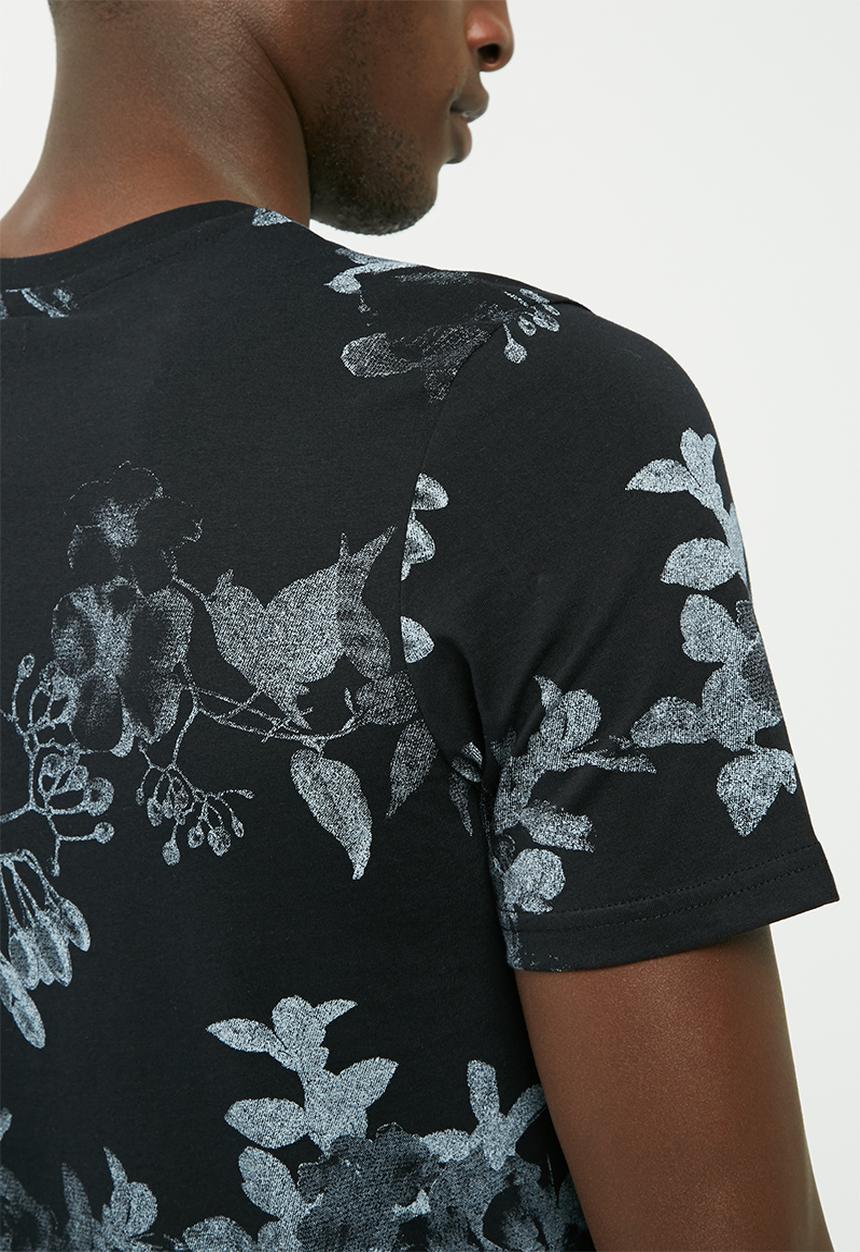 PRODUKT - Indigo flower tee s/s
