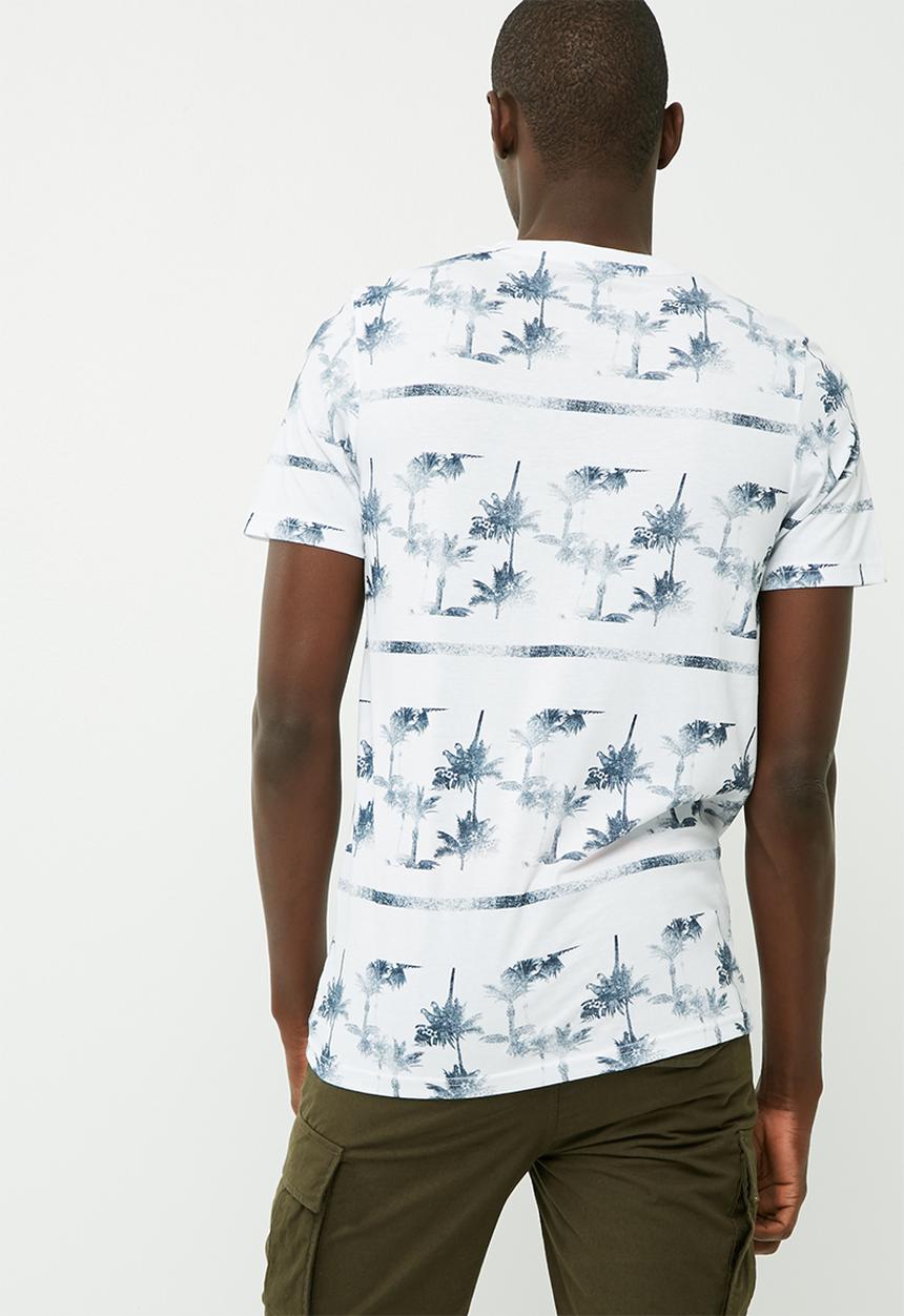 PRODUKT - Indigo flower tee s/s