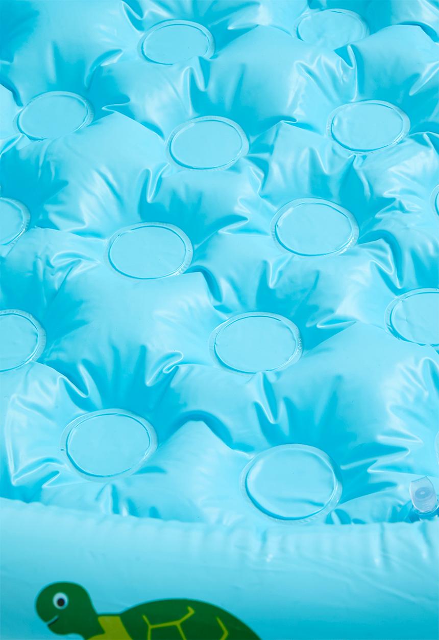 Pop Candy - Sea life printed inflatable pool - sky blue