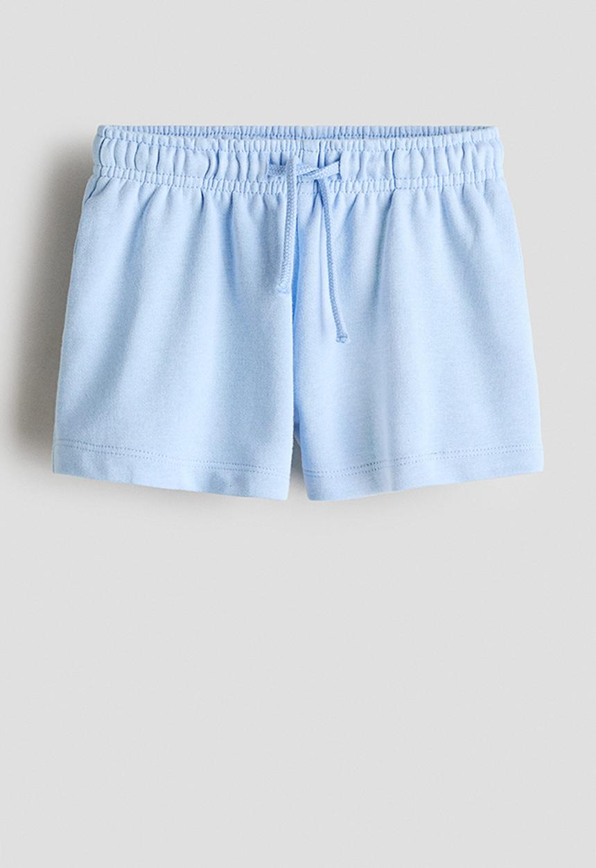 H&M - Sweatshorts - light blue