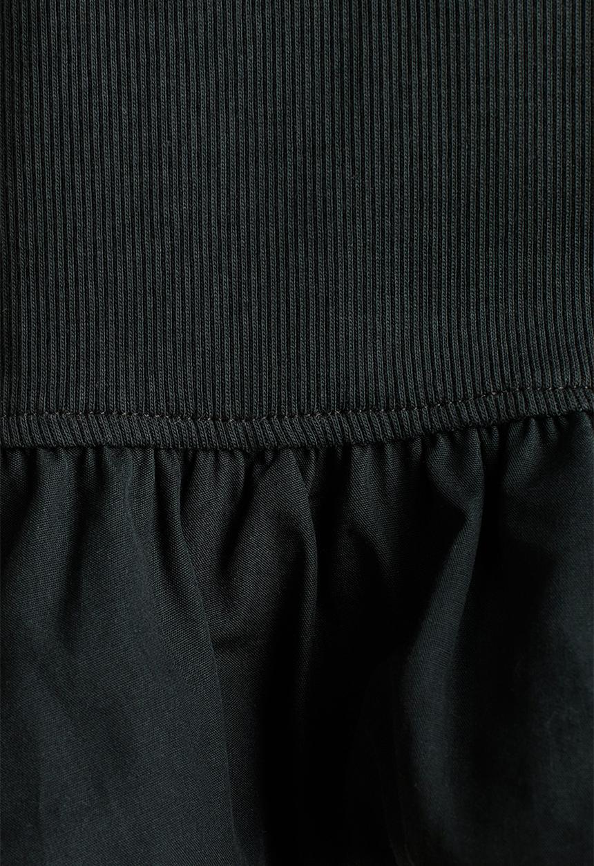 H&M - Bubble-hem vest top - dark grey