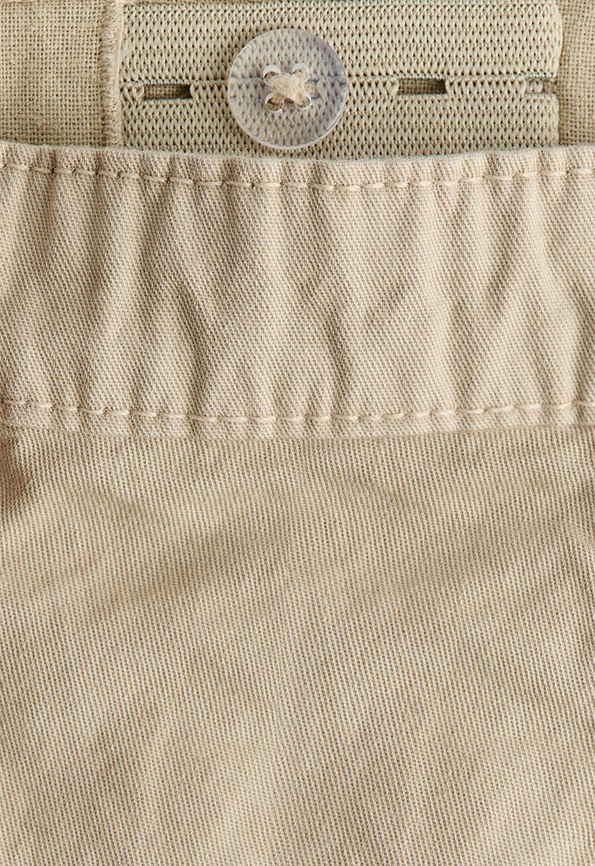 H&M - 2-pack cotton chino shorts - navy blue/beige