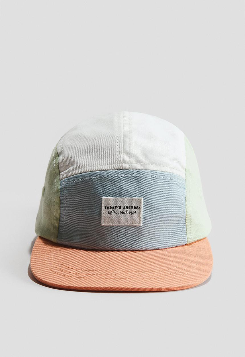H&M - Cap - orange/colour block