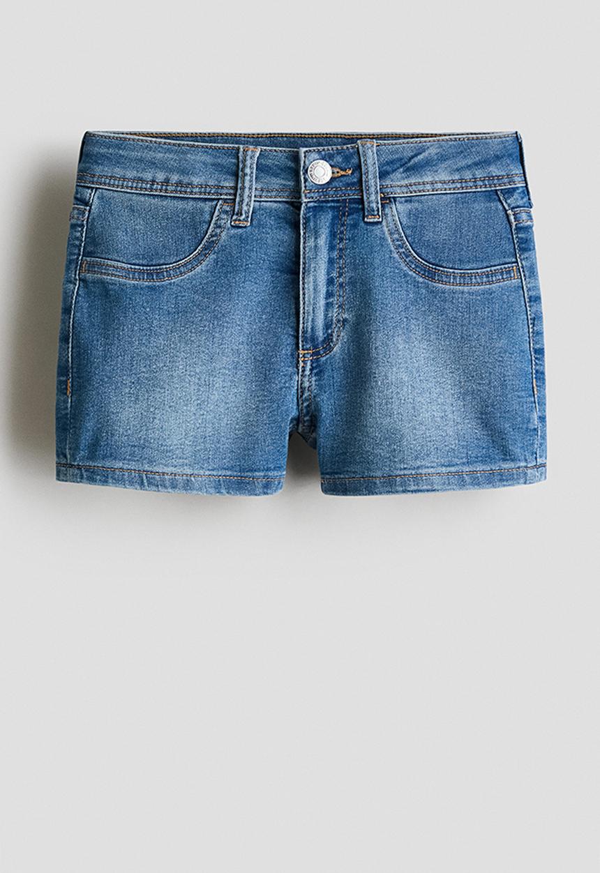 H&M - Denim shorts - denim blue