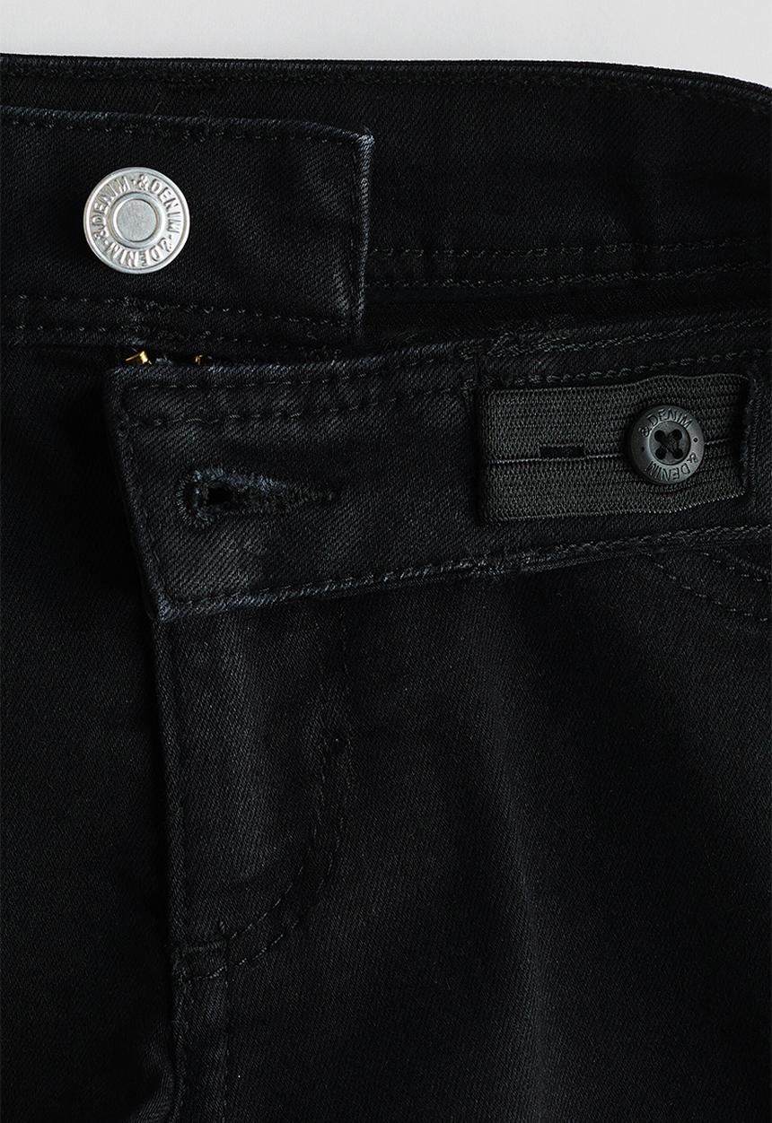 H&M - Denim shorts - black