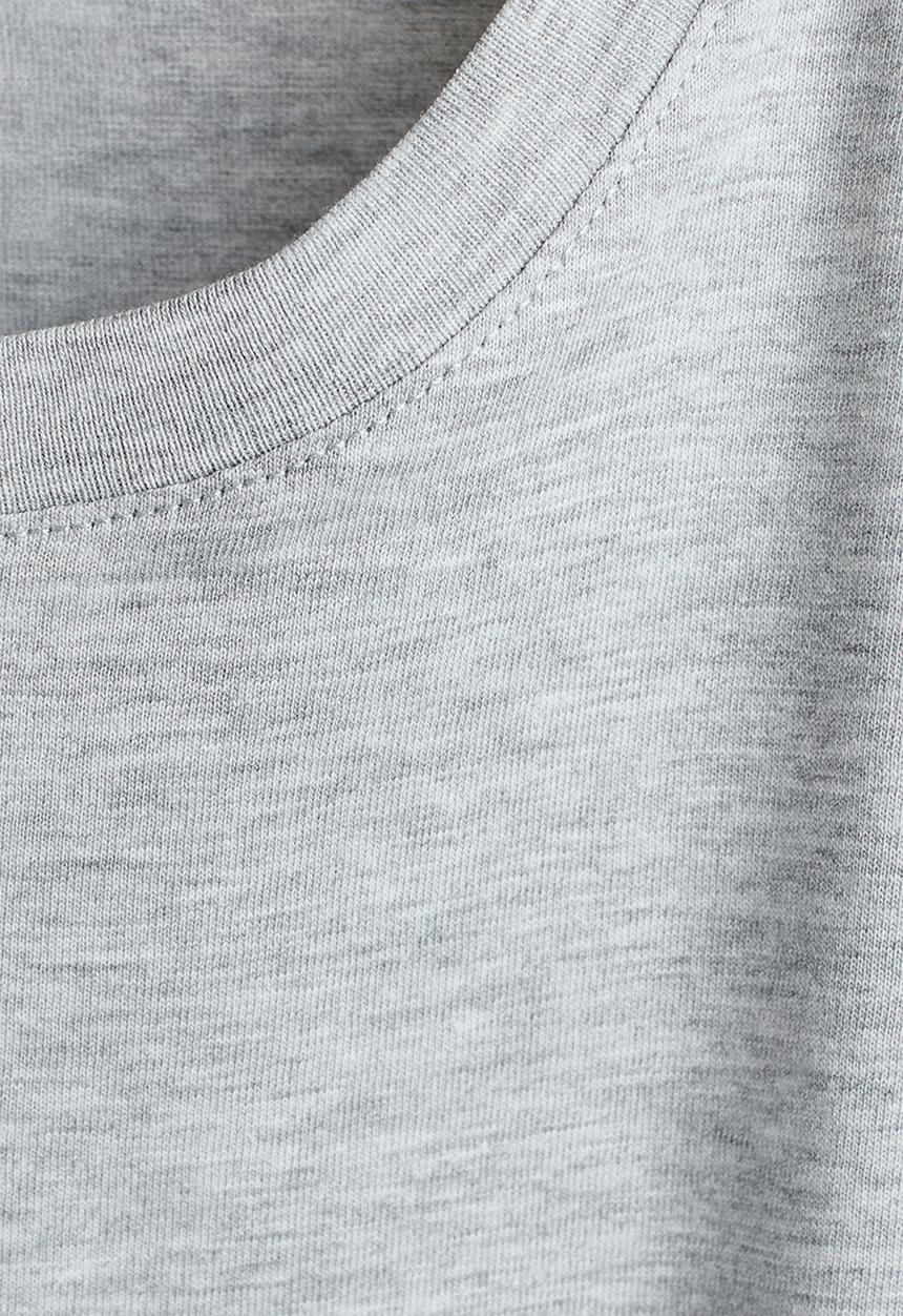 H&M - 3-Pack cotton T-shirts - white/grey marl/navy blue