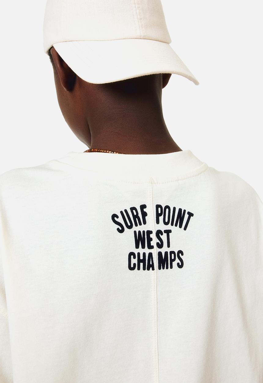 H&M - Print-motif T-shirt - cream/west coast surf